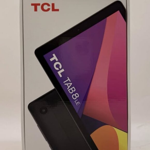 TCL Tab 8 LE 9137W 32GB Unlocked WiFi+4G LTE Tablet Gray | GSM Android Tab - Picture 1 of 3